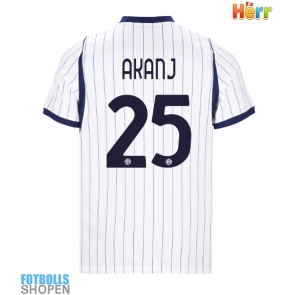 Billiga Inter Milan Manuel Akanji #25 Bortatröja 2026-27 Kortärmad